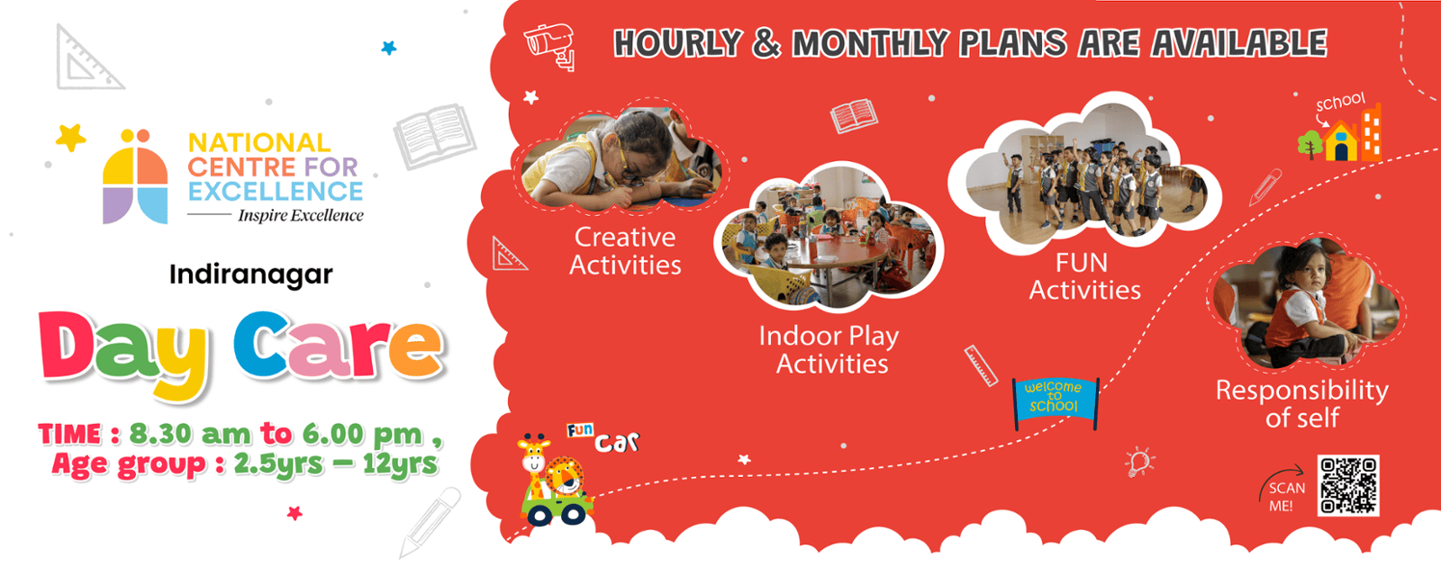 National Centre for Excellence -  Indiranagar Daycare and Playschool