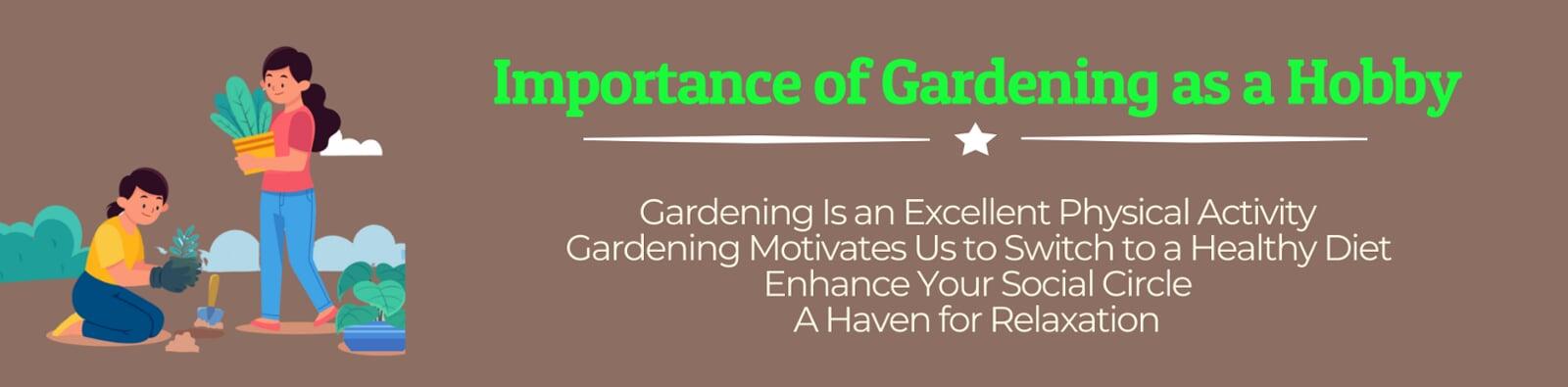 National Centre for Excellence - CBSE School -  Gardening as a hobby