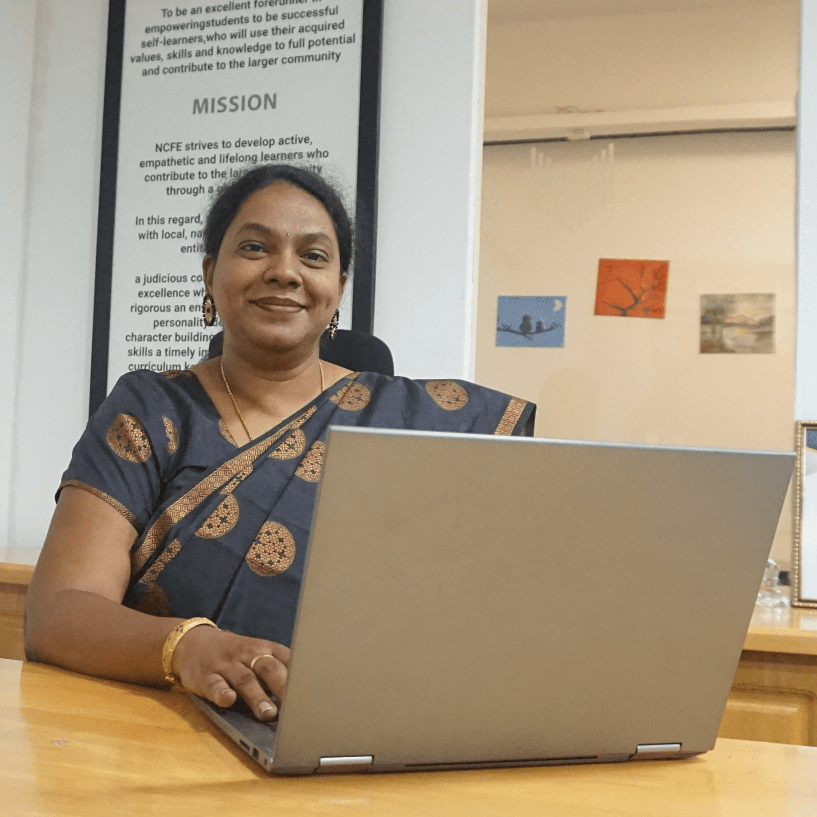 Ms. Susan Barrid - Principal - National Centre for Excellence - C.V. Raman Nagar