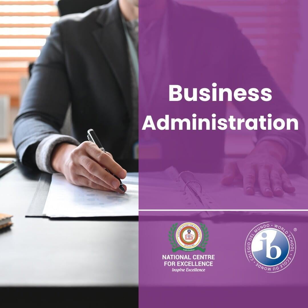 National Centre for Excellence - IB subjects - Business Administration