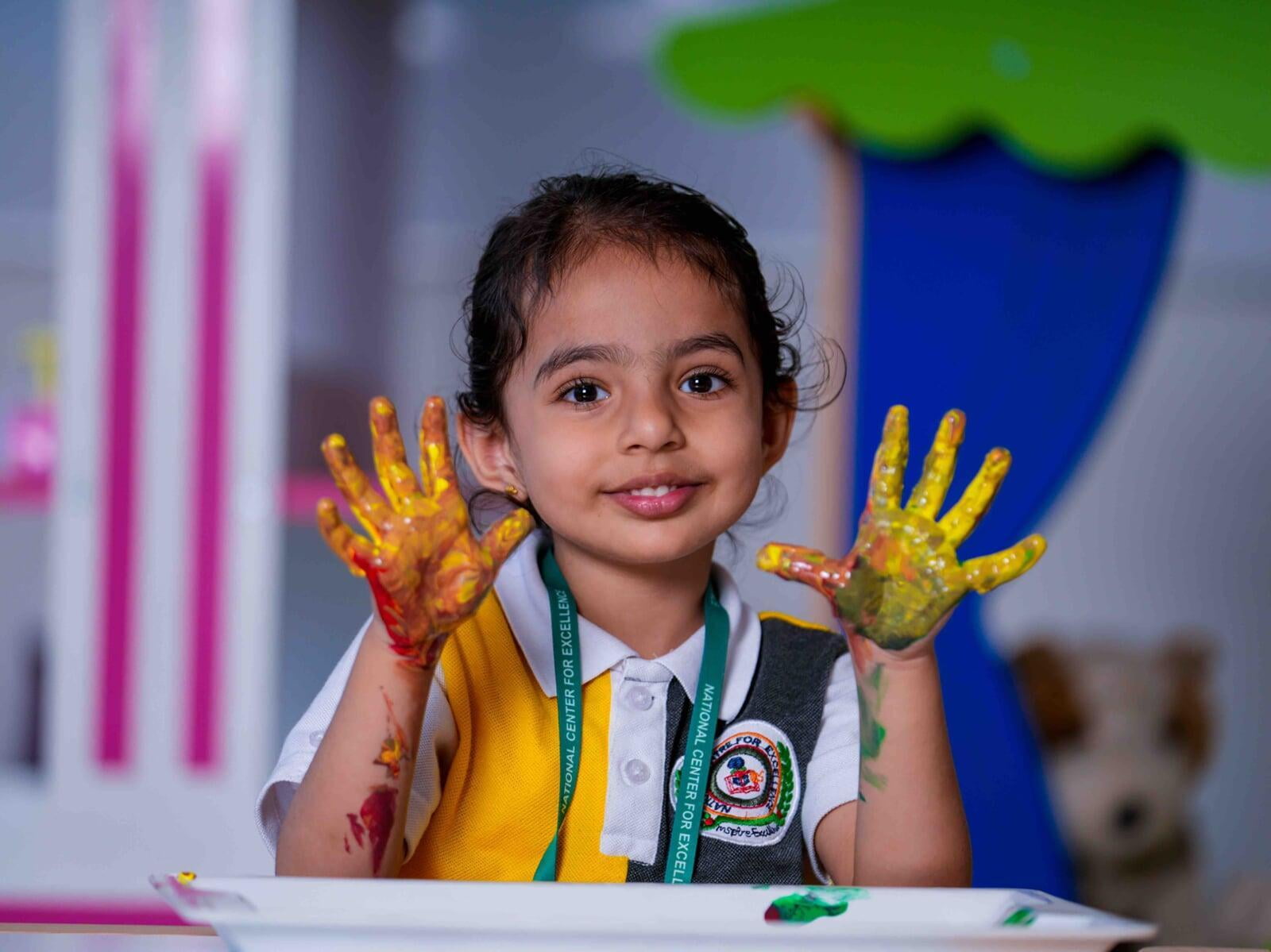 ncfe school pre primary learning colours