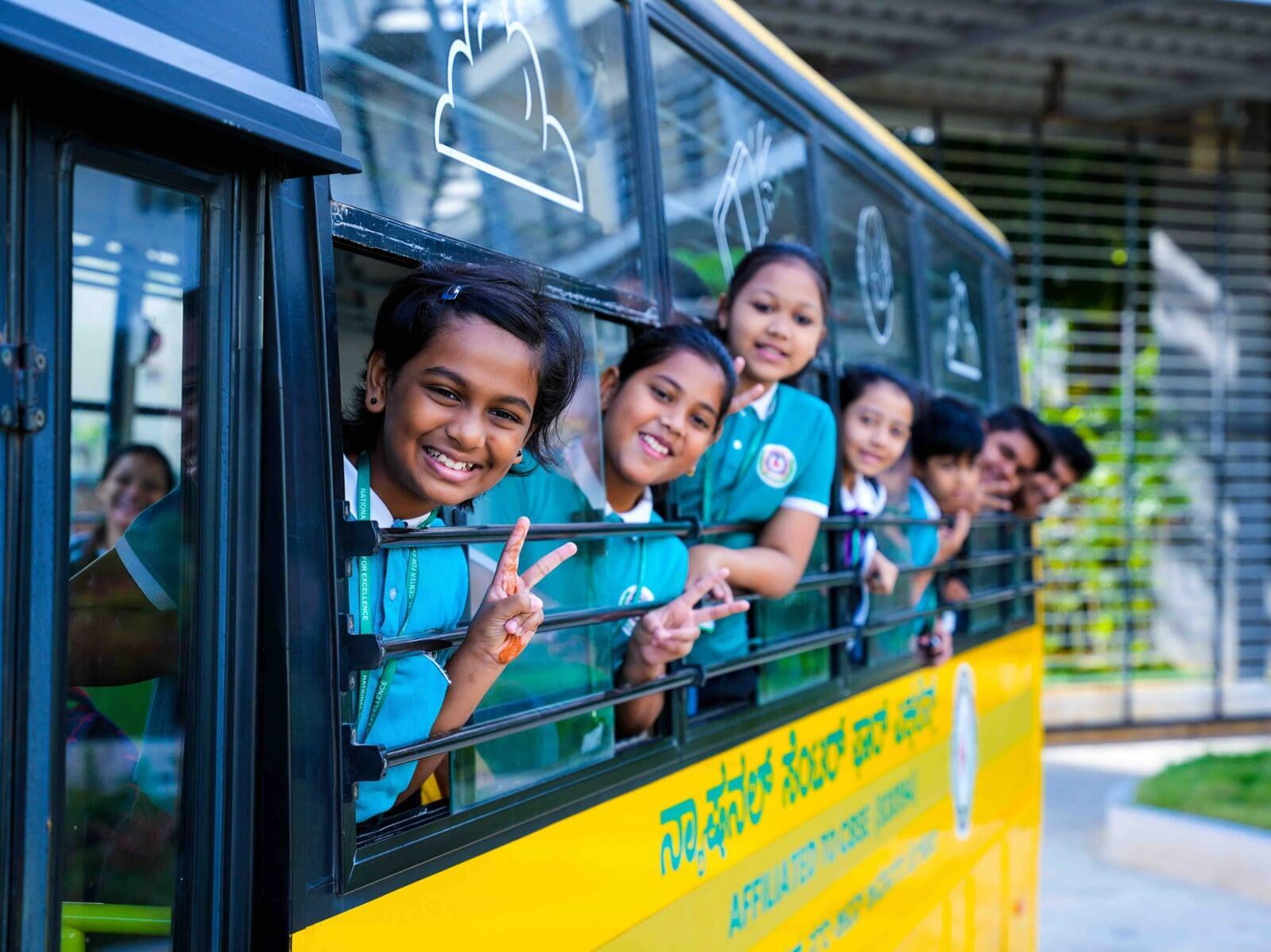 NCFE Schools -cbse school - Transportation