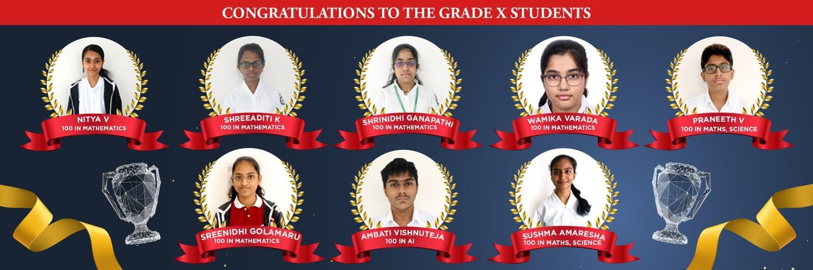 National Centre for Excellence - CBSE Grade 10 Toppers