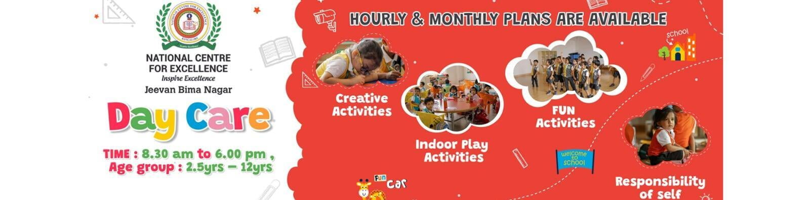 National Centre for Excellence - Jeevan Bhima Nagar Daycare and Playschool